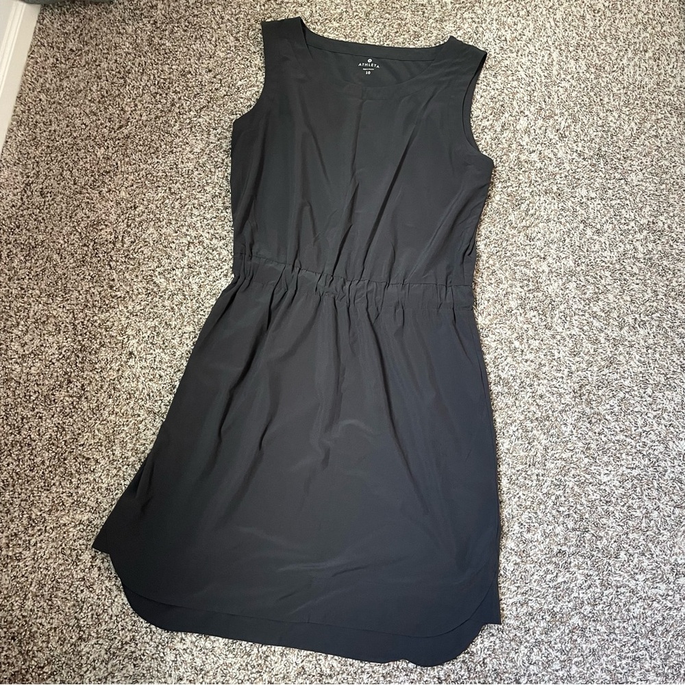 Athleta Black Mini Dress
